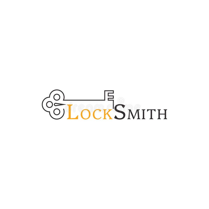 En enkel och minimalistisk logotypvektor. royaltyfri illustrationer