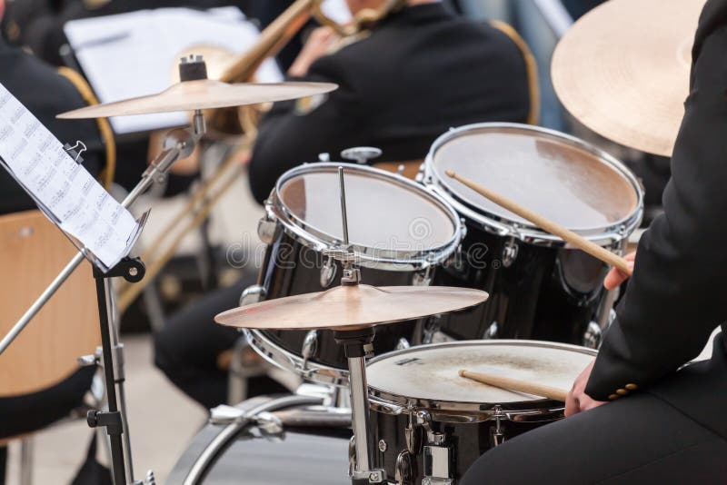 En handelsresande på konserten arkivfoto En handelsresande på konserten arkivfoto