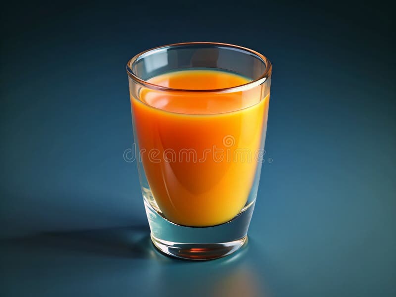 En fantastisk 3D-rendering av en isolerad Buttered Rum Punch-cocktail, perfekt för barmenyer, dryckesguider eller stock illustrationer