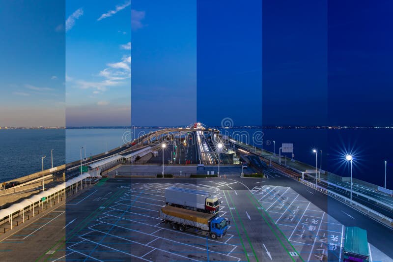 A dusk traffic jam on the highway at Tokyo bay area in Chiba. High quality photo. Kisarazu district Chiba Japan 01.30.2024 Here is the highway parking called UMIHOTARU PA in Chiba Japan. A dusk traffic jam on the highway at Tokyo bay area in Chiba. High quality photo. Kisarazu district Chiba Japan 01.30.2024 Here is the highway parking called UMIHOTARU PA in Chiba Japan.