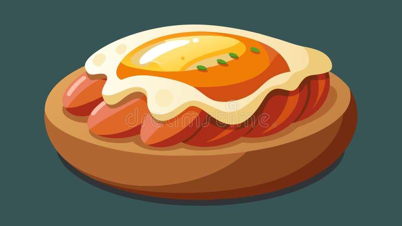En måltid som är mycket tillfredsställande och som är inslagen i en vackert utformad deg, fyllningen som är full med en jämn bland stock illustrationer