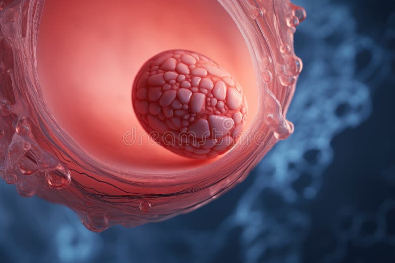 En omslutande vy av ett ägg som placerats i ett glas. Den här bilden kan användas för att representera begrepp som fertilitetstill arkivfoto