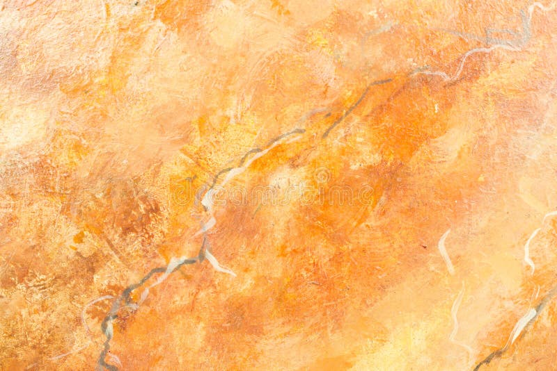 Orange marmorbakgrund royaltyfria foton