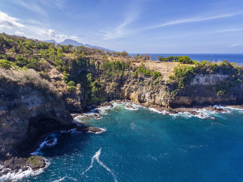 En sikt p? Bukit Asah p? den Bali ?n, Indonesien arkivfoto En sikt p? Bukit Asah p? den Bali ?n, Indonesien arkivfoto