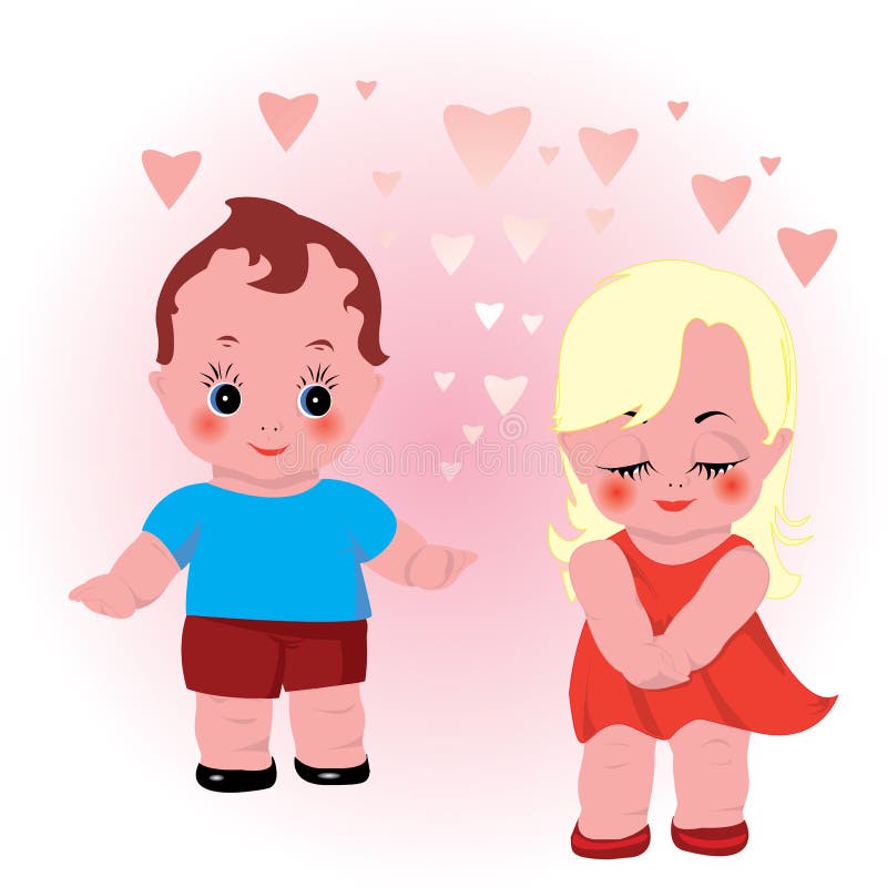 Toddler Girls Porn Cartoons - Naked Children Stock Illustrations â€“ 208 Naked Children ...