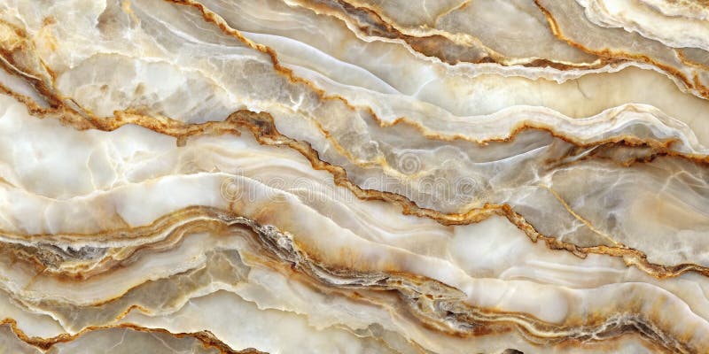 Enastående multicolor Onyx Marble Texture A Premium Brown Gray White Crystal Pearl Design for Elegant Wall FloTiles (färgplattor f stock illustrationer