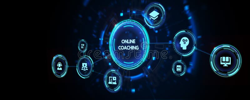 Coaching mentoring education business training development E-learning concept. 3d illustration. Coaching mentoring education business training development E-learning concept. 3d illustration.