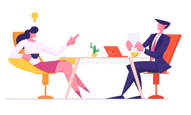 Encargado Holding Candidate Resume de la hora en manos que acoge con satisfacción al candidato en la entrevista de trabajo Mujer ilustración del vector Encargado Holding Candidate Resume de la hora en manos que acoge con satisfacción al candidato en la entrevista de trabajo Mujer ilustración del vector
