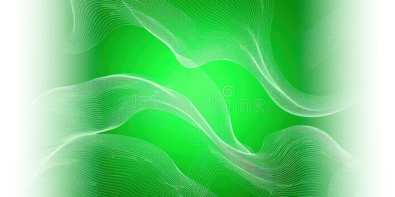 Enchanting Emerald Swirls A Hypnotic Abstract Background med Vibrant Dynamic Colors vektor illustrationer