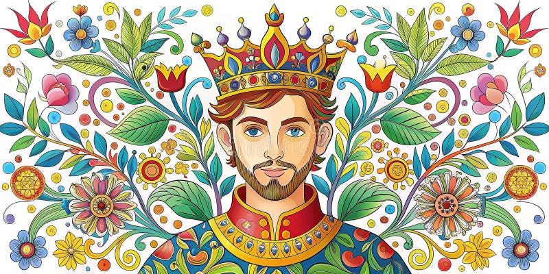 Prince Coloring Stock Illustrations – 1,524 Prince Coloring Stock