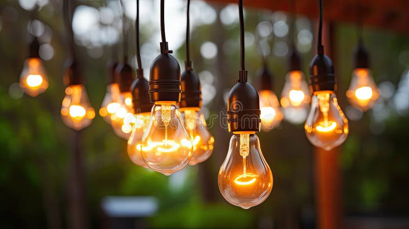 Enchanting light bulb led royalty free illustration