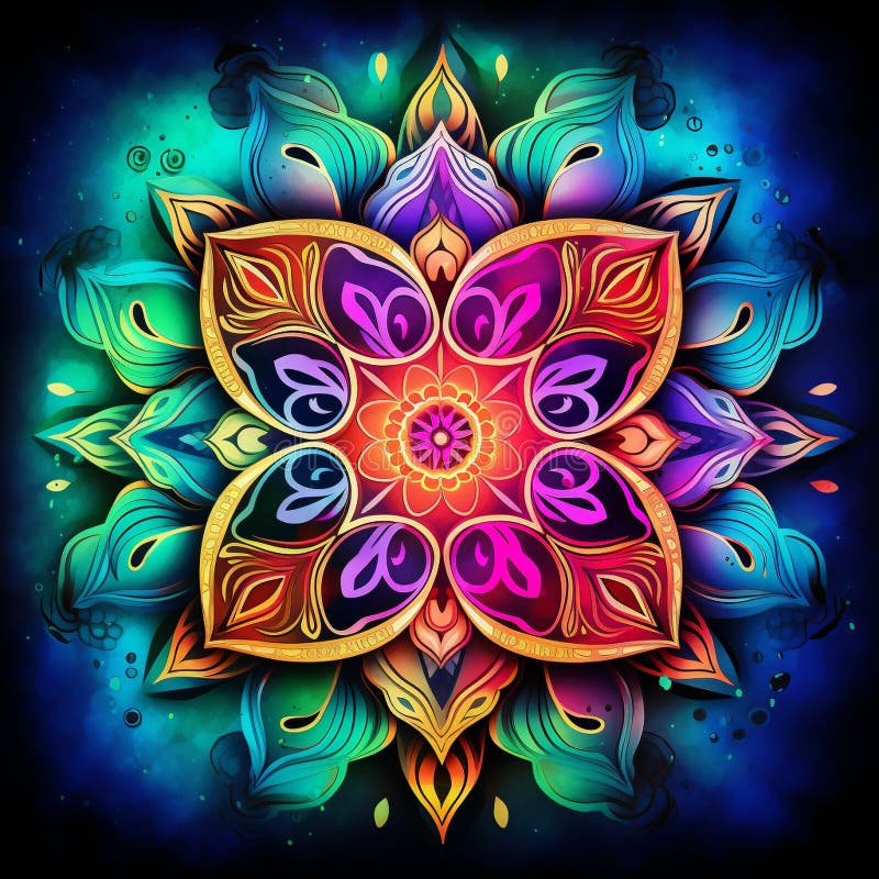 Enchanting Mystic Mandala