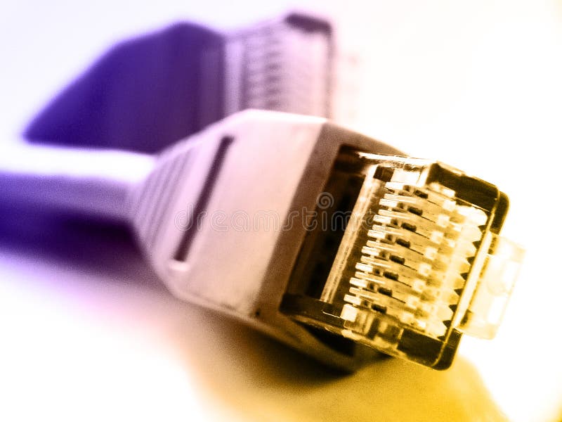 Enchufes de la red rj45 imagenes de archivo Enchufes de la red rj45 imagenes de archivo