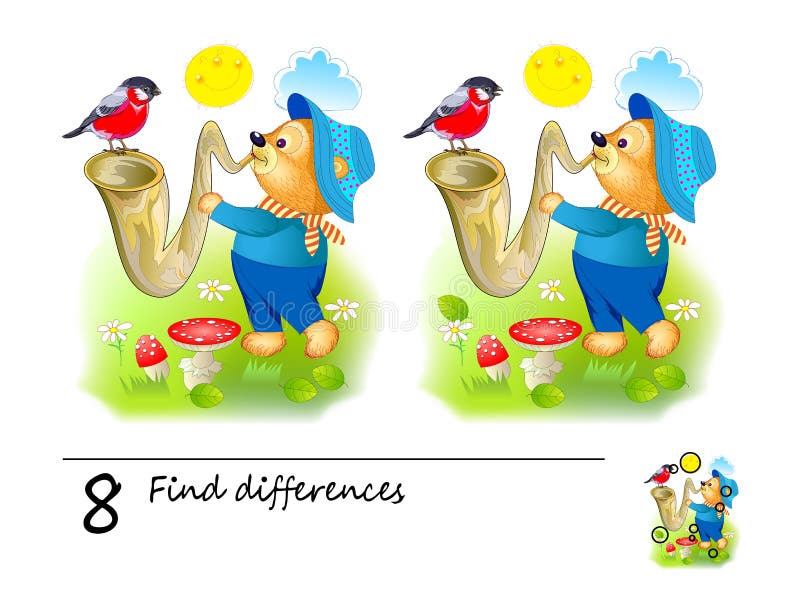 Jogos online para crianças: Observar diferenças