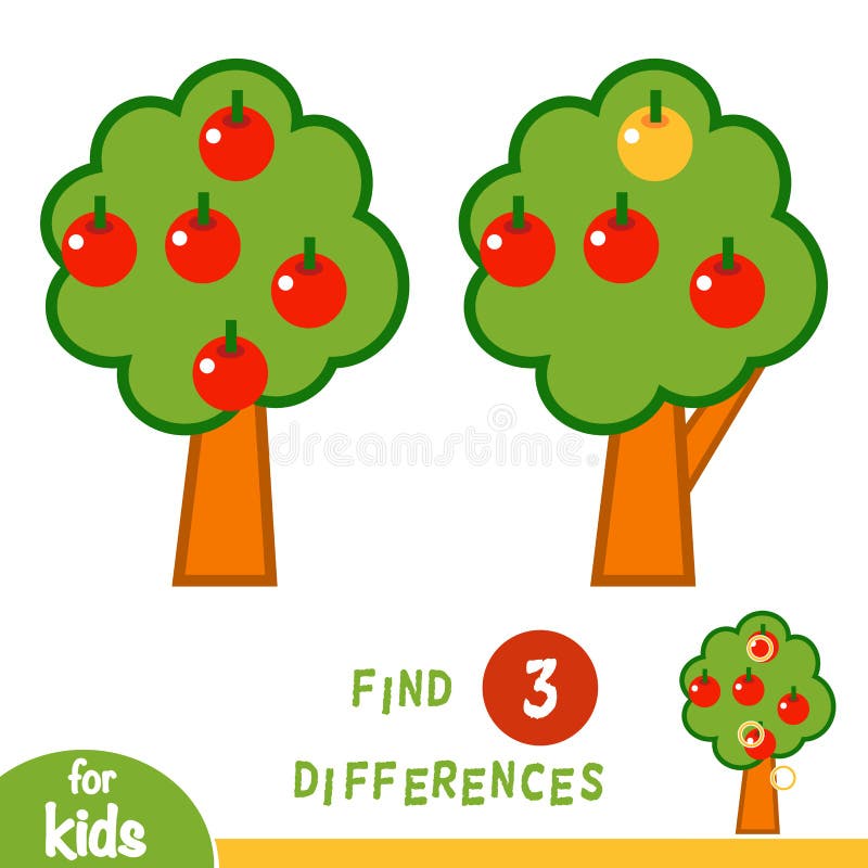 Encontre As Diferenças, Jogo Para Crianças, Diferenças Do Achado, Jogos Do  Cérebro, Jogo Das Crianças, Ilustração do Vetor - Ilustração de passatempo,  grupo: 73228080