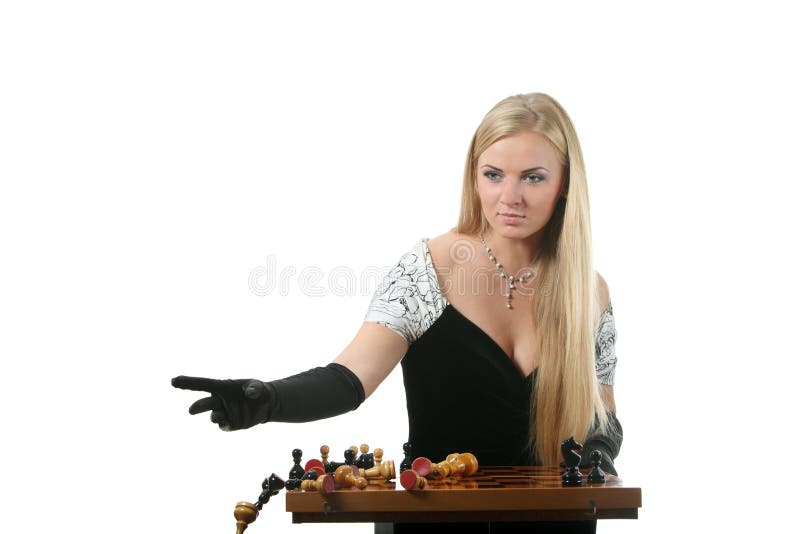 End of the chess game set