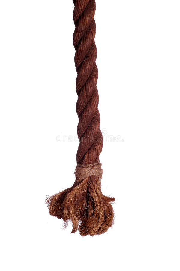 End of old rope royalty free stock image End of old rope royalty free stock image