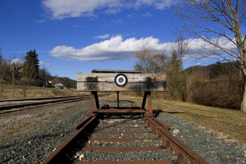 The end of the railway line