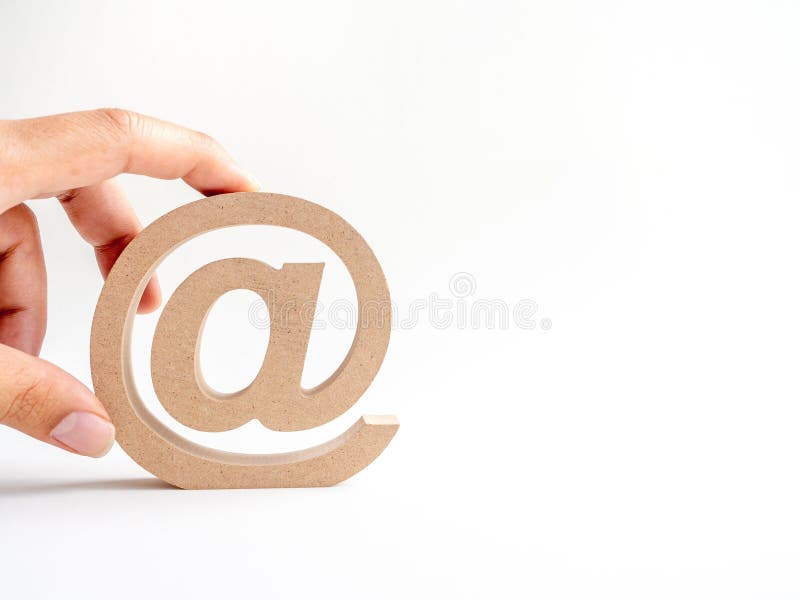 Endereço email fotografia de stock Endereço email fotografia de stock