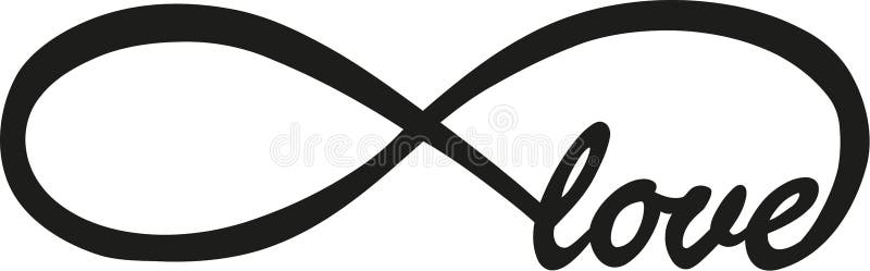 Download Endless Love With Infinity Sign Stock Vector ...