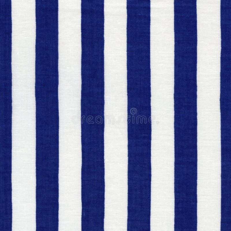 Nekonečné bílé a modré pruhované tkaniny.