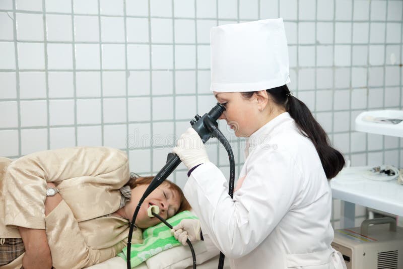 Endoscopy Exam In Clinic Royalty Free Stock Image Image 24272726