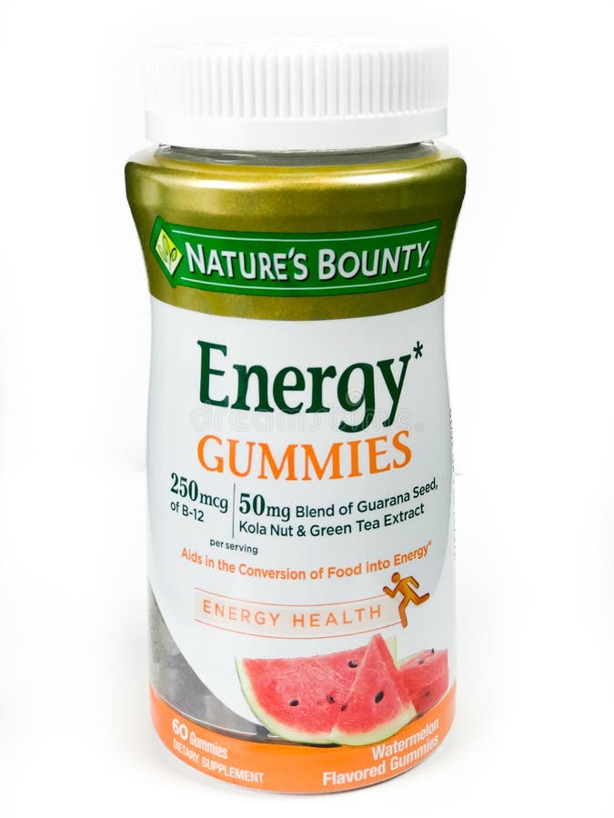 Energia Gummies di bontà del ` s della natura immagini stock Energia Gummies di bontà del ` s della natura immagini stock