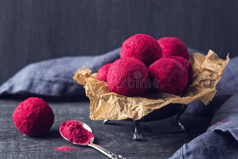 Energy Balls with Medjool Dates, Nuts Stock Photo Image of dessert