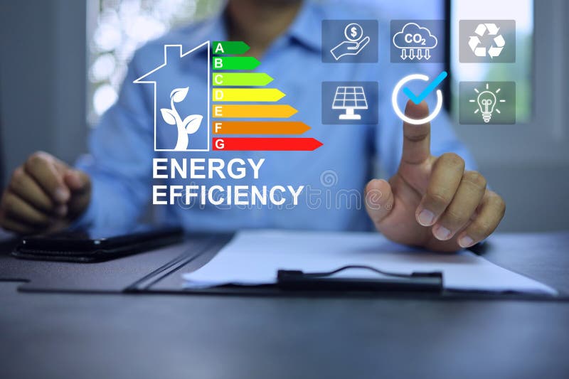 Energy Efficiency Certification Stock Photo Image of building