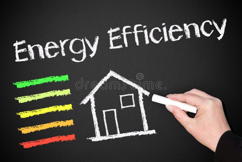 Energy Efficiency of homes stock photos