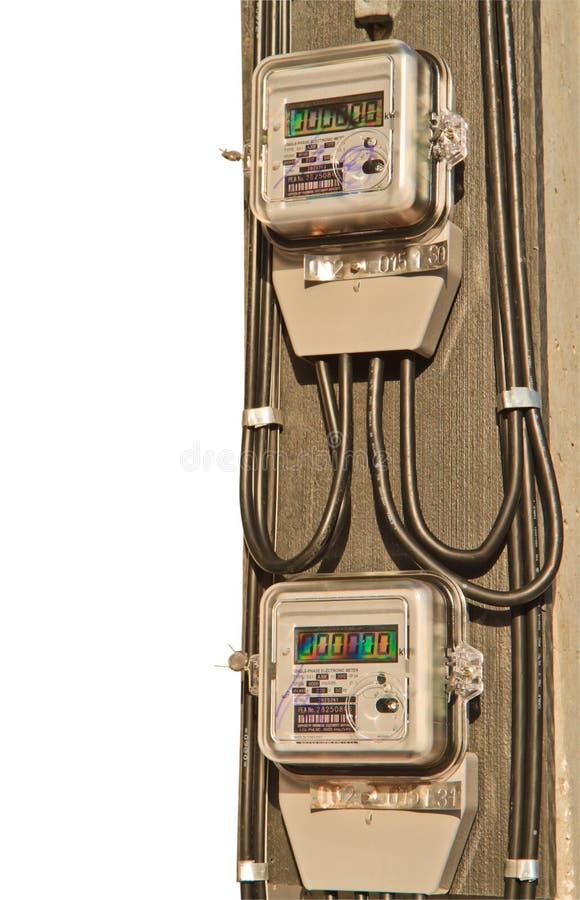 Energy meter stock photo. Image of equipment, numbers 34498150