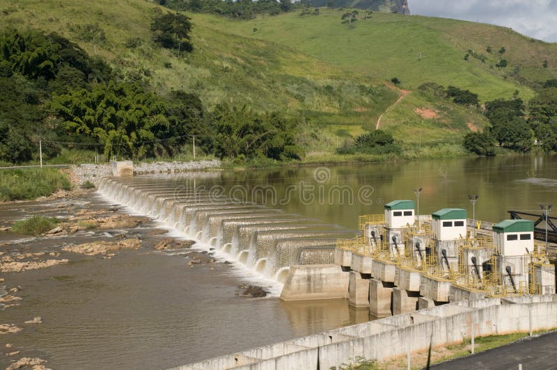 Energy production: hydroelectric power plant