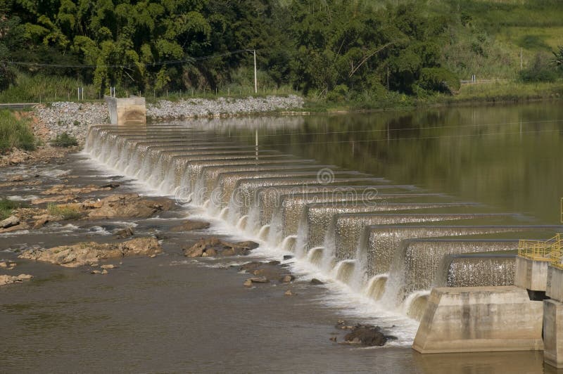 Energy production: hydroelectric power plant