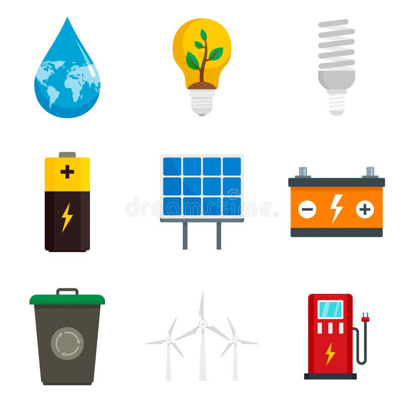 Energy Saving Icons Building Stock Illustrations – 339 Energy Saving ...