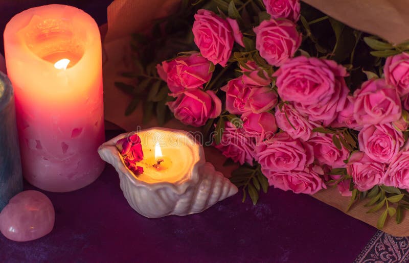 Energy Therapy, Candles for Mental Health Stock Image Image of candle
