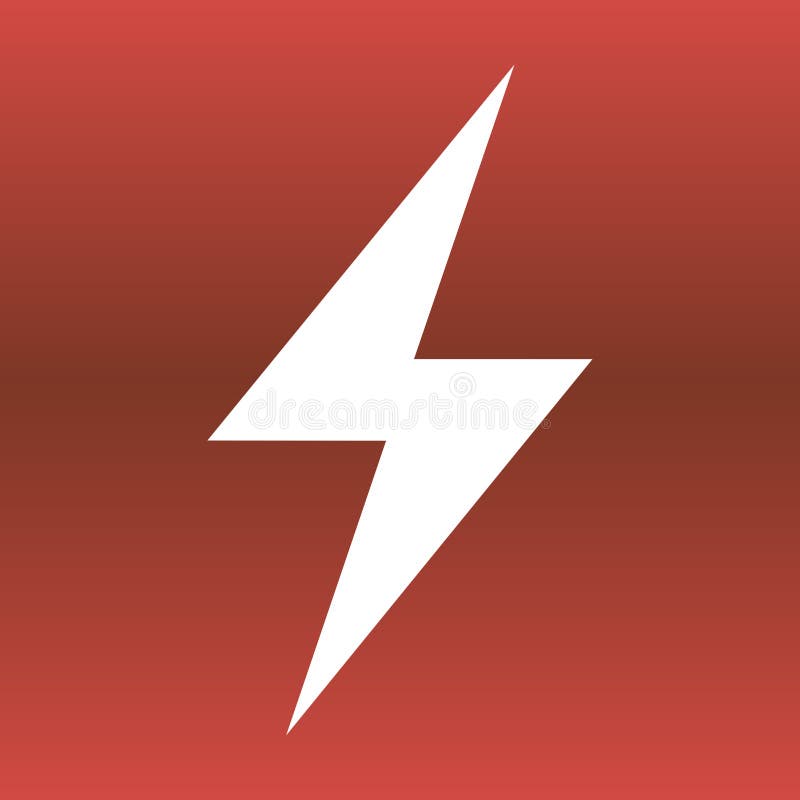 Energy vector icon royalty free illustration