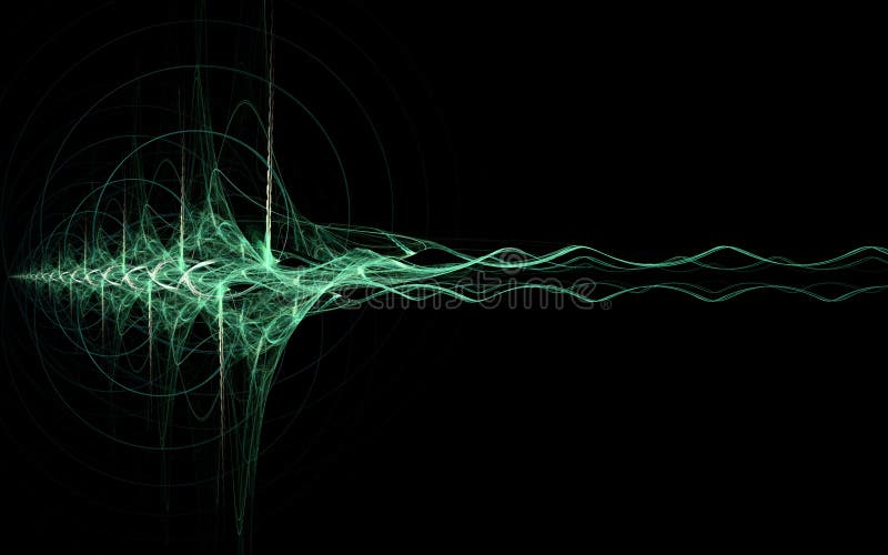 Energy wave stock illustration Energy wave stock illustration