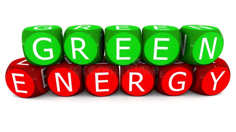 Energía verde libre illustration Energía verde libre illustration