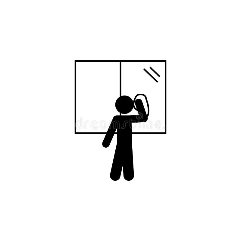 enfant, icône de fenêtre Élément d'icône indépendante d'enfant d'individu de glyph pour des applis mobiles de concept et de Web L illustration libre de droits enfant, icône de fenêtre Élément d'icône indépendante d'enfant d'individu de glyph pour des applis mobiles de concept et de Web L illustration libre de droits