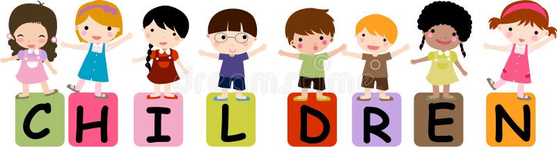 Enfants illustration libre de droits Enfants illustration libre de droits