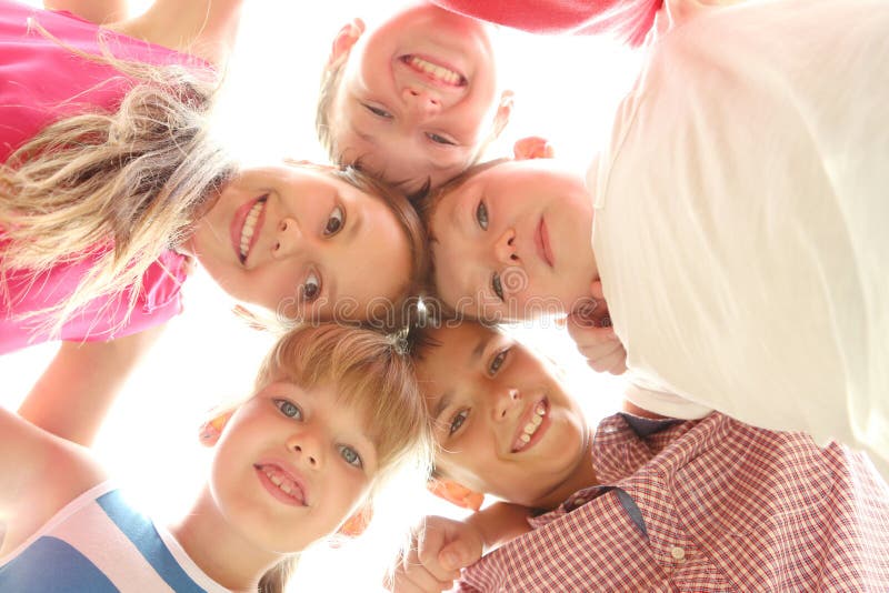 Enfants heureux image stock Enfants heureux image stock
