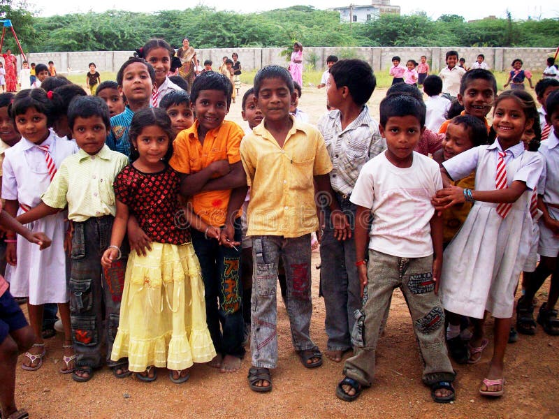 Enfants indiens photographie stock Enfants indiens photographie stock