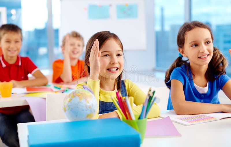 Enfants intelligents photographie stock Enfants intelligents photographie stock