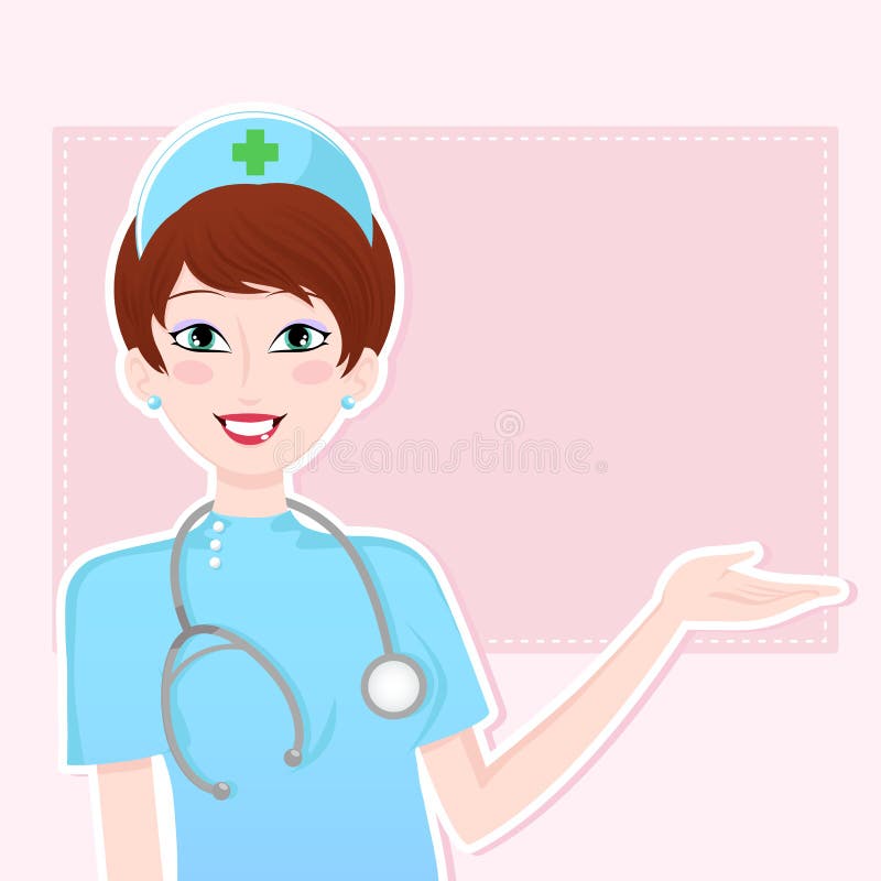 Mulher Do Doutor No Vestido Médico Com Estetoscópio Caráter Bonito Do  Doutor Dos Desenhos Animados Ilustração do Vetor - Ilustração de uniforme,  posse: 92661288