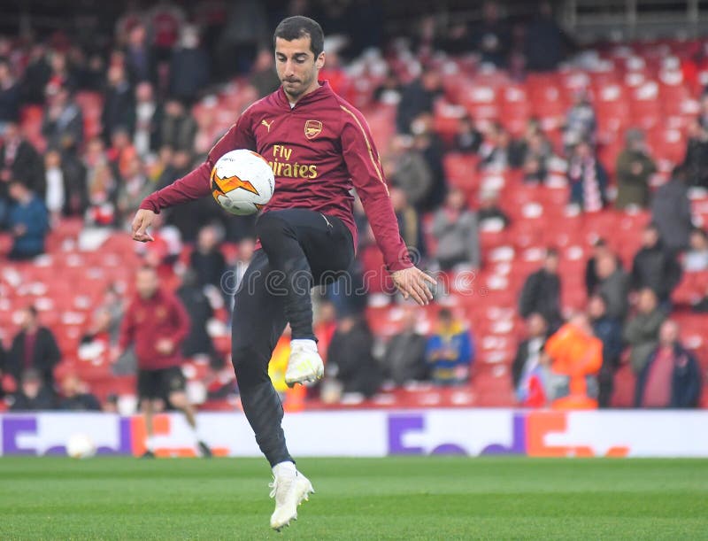 Henrikh Mkhitaryan of Arsenal FC Editorial Image - Image of soccer, league:  244082005