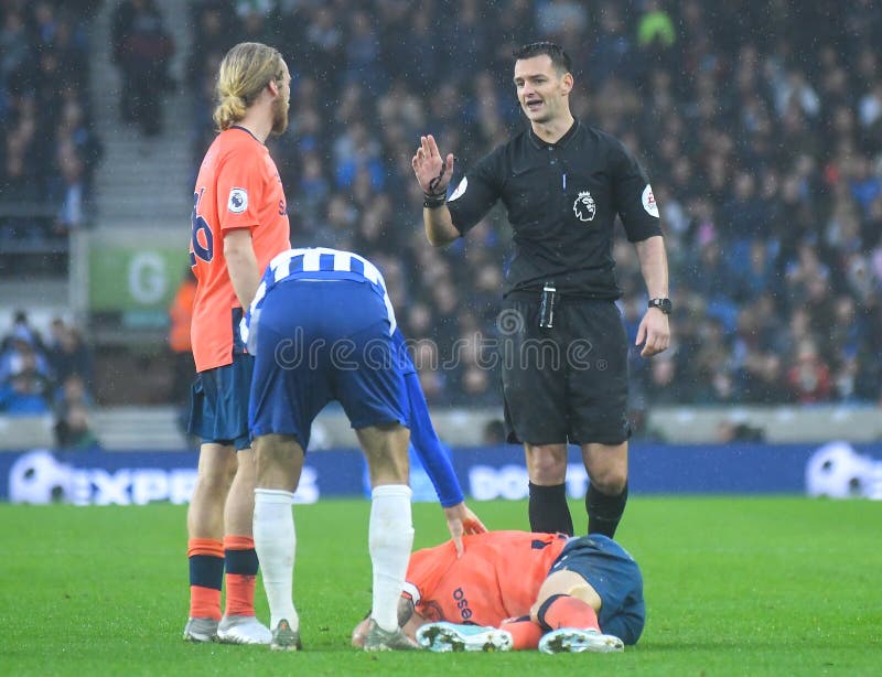 English Match Official Andy Madley Editorial Photography - Image of ...