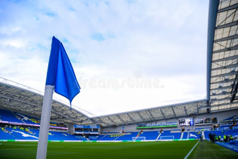 Corner Flag with Chelsea Crest and Stamford Bridge in the Background  Editorial Photo - Image of flag, soccer: 189470651