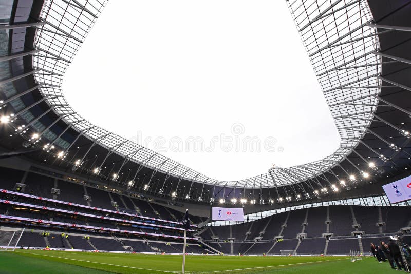 Wide General View of the new Tottenham Hotspur Stadium royalty free stock photography