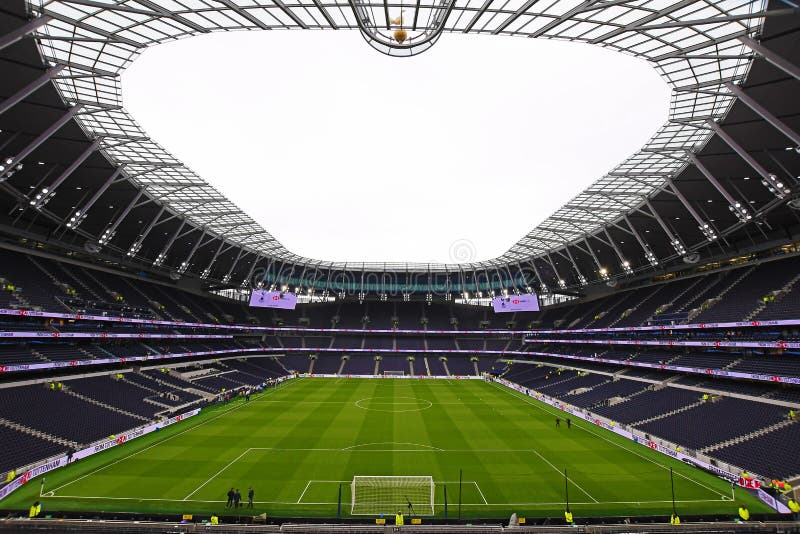 Wide General View of the new Tottenham Hotspur Stadium royalty free stock images
