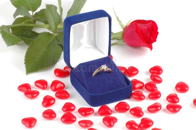 Engagement Ring In A Box